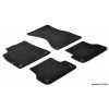 LIMOX Fußmatte Textil Passform Teppich 2 Tlg.Mit Fixing - VOLKSWAGEN Caddy Transporter 04>10